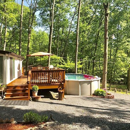Pocono Cabin With Private Pool At Shawnee Mtn East Stroudsburg Luaran gambar
